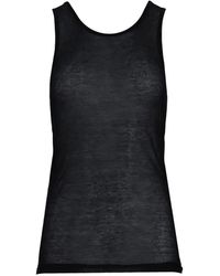 Ann Demeulemeester - Fonsin Jersey Tank Top - Lyst