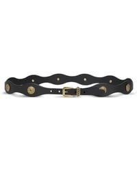 Etro - Jewel Studs Leather Belt - Lyst