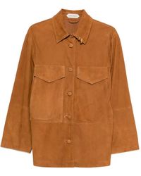 Alberta Ferretti - Camisa Con Bolsillos De Solapa - Lyst