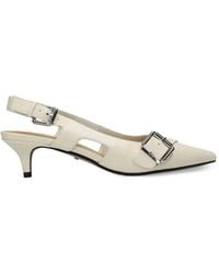 Mexx - Tyra Suki Buckle-Detail Slingback Pumps - Lyst