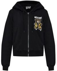 Moschino - Teddy Bear Zip-Up Hoodie - Lyst