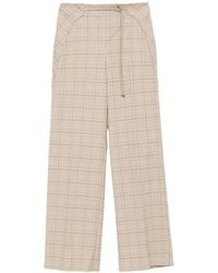 Patrizia Pepe - Geruite Broek - Lyst