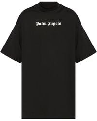 Palm Angels - Logo-Print T-Shirt Dress - Lyst