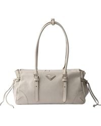 Prada - Borsa Tote Karin Media - Lyst