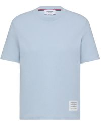 Thom Browne - Classic Pique 4-Bar Tee - Lyst