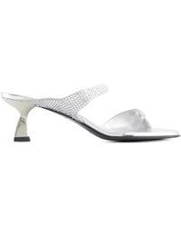 NODALETO - 50Mm Dona Luna Heeled Sandals - Lyst