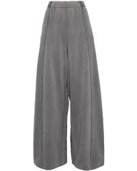 PROTOTYPES - Wide-leg Recycled Cotton Track Pants - Lyst