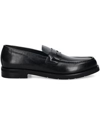 Baldinini - Leather Penny Loafers - Lyst