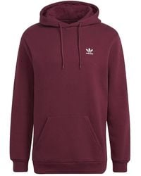 adidas - Stadium Adicolor Essentials "Burgundy" Hoodie - Lyst