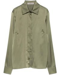 D.exterior - Satin Shirt - Lyst