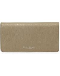 Gianni Chiarini - Large Grained-Leather Wallet - Lyst