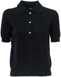Max Mara - Pomposa Short-Sleeve Polo Shirt - Lyst