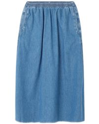 American Vintage - Izeway Rok Met Elastische Taille - Lyst