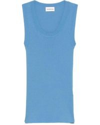 P.A.R.O.S.H. - Ribbed Tank Top - Lyst