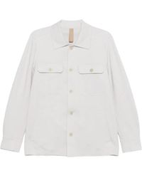 Eleventy - Buttoned Shirt Jacket - Lyst