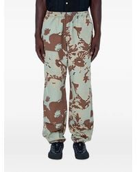 NOMARHYTHM - Camouflage-Print Elasticated-Waistband Trousers - Lyst