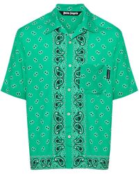 Palm Angels - Camisa con estampado de cachemira - Lyst
