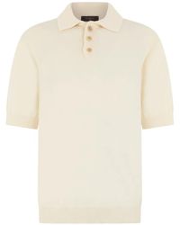 Slowear - Half-Button Polo Shirt - Lyst