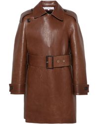 JW Anderson - Leather Trench Coat - Lyst