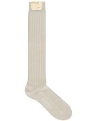 Fortela - Ela Ribbed Knee-High Socks - Lyst