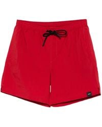 Aspesi - Drawstring-Fastening Swim Shorts - Lyst