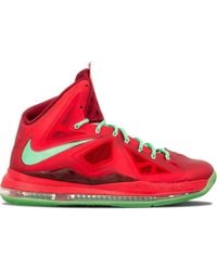 Nike - Lebron 10 "Christmas" Sneakers - Lyst