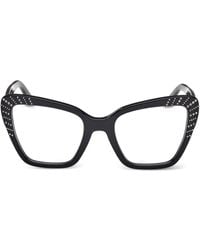 GUESS EYEWEAR - Gafas con montura cat eye cuadrada - Lyst