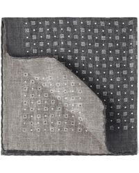 Brunello Cucinelli - Gemustertes Einstecktuch - Lyst