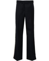Palm Angels - High-Waist Straight-Leg Trousers - Lyst