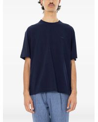 Lacoste - Logo-Appliqué Cotton T-Shirt - Lyst