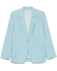 forte_forte - Silk Blazer - Lyst