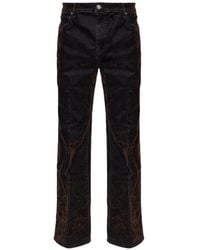 Amiri - Flock Ma Fit Five-Pocket-Jeans - Lyst