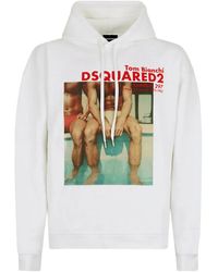 DSquared² - Hoodie Graphique Tom Bianchi - Lyst