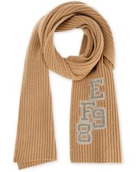 Elisabetta Franchi - Sciarpa A Coste - Lyst