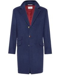 Brunello Cucinelli - Cashmere Coat - Lyst