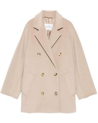 Max Mara - Tedgirl Double-Breasted Coat - Lyst