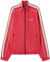 Palm Angels - Veste De Sport À Logo Imprimé - Lyst