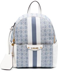 Liu Jo - Backpack With Striped Details - Lyst