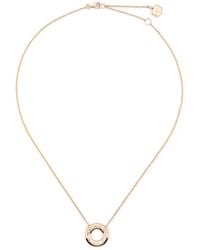 SHAY - 18Ct Diamond And Emerald Orbit Necklace - Lyst