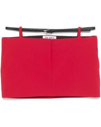 The Attico - Belted Mini Skirt - Lyst