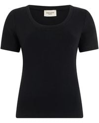 Weekend by Maxmara - Scoop-Neck Short-Sleeve T-Shirt - Lyst