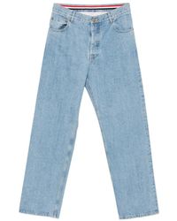 Thom Browne - Five-Pocket Buckle-Strap Jeans - Lyst