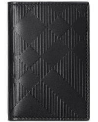 Burberry - Porte-Cartes À Motif Embossé - Lyst