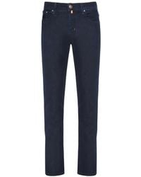 Jacob Cohen - Logo-Patch Trousers - Lyst