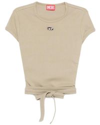DIESEL - Cotton T-Shirt - Lyst