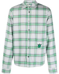 Zadig & Voltaire - Stan Skull Checked Shirt - Lyst