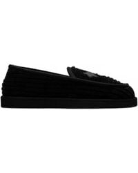 Chrome Hearts - Leather Cross-Patch Loafers - Lyst