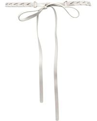 Red(V) - Ceinture En Cuir De Veau À Design Tressé - Lyst