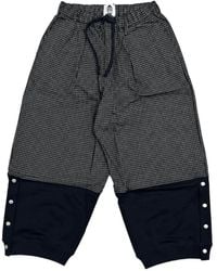 Dover Street Market - Check-Pattern Panelled Trousers - Lyst