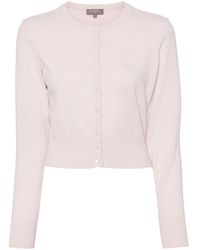 N.Peal Cashmere - Ivy Cropped Cashmere Cardigan - Lyst